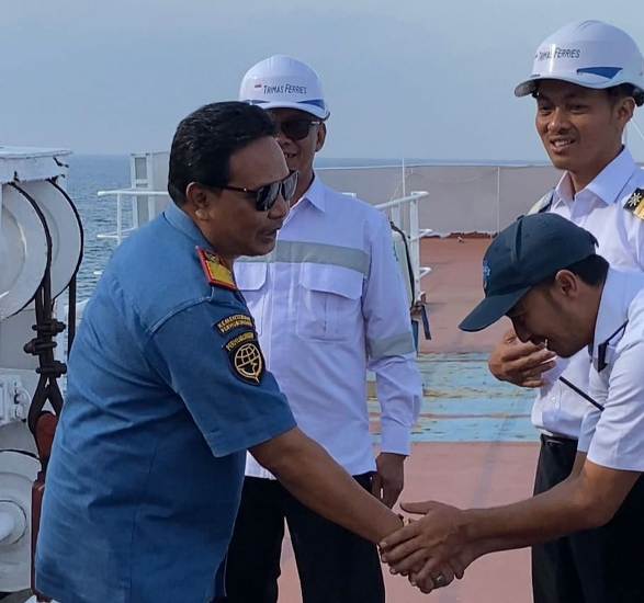 KSOP Panarukan Ramp Check KMP Trimas Laila Jelang Nataru 2026