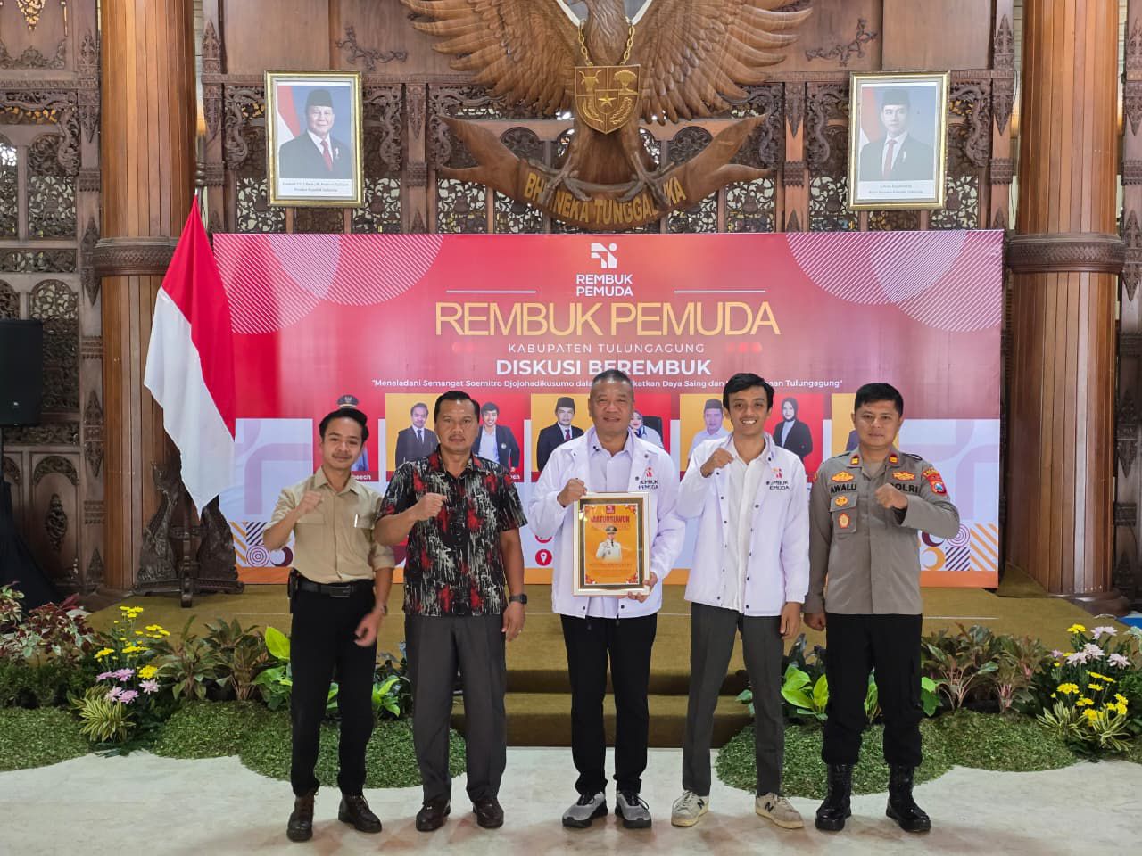 Bupati Gatut Sunu Wibowo Ajak Pemuda Tulungagung Kawal Transformasi Ekonomi Daerah