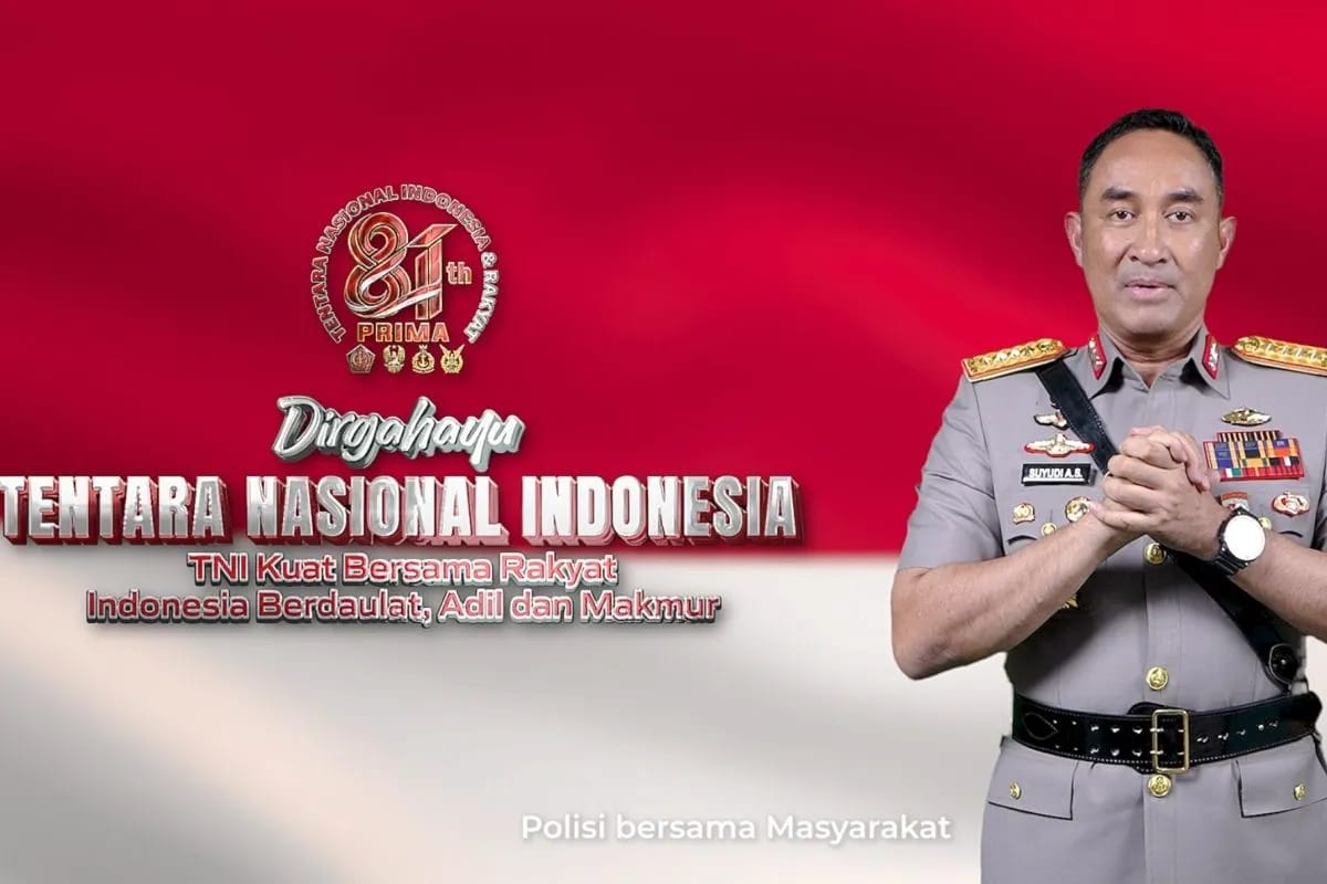 Kapolri Suyudi Ario Seto Tegaskan TNI-Polri Solid dan Bersinergi untuk Negeri