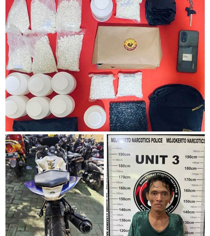 Gerebek Rumah Pengedar, Polisi Temukan 9.000 Pil Dobel L Siap Edar