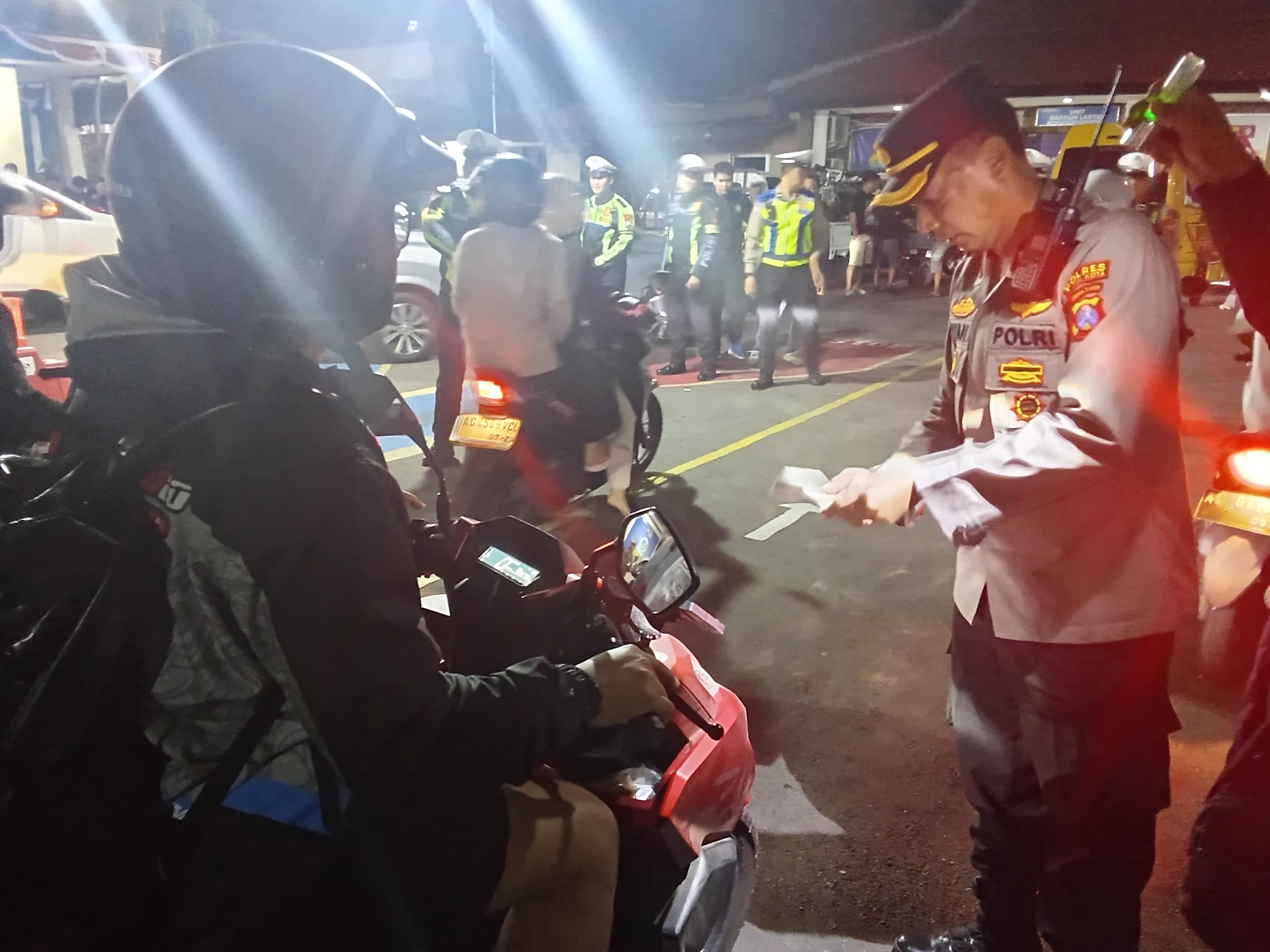 Polres Kediri Kota Gelar KRYD Secara Humanis