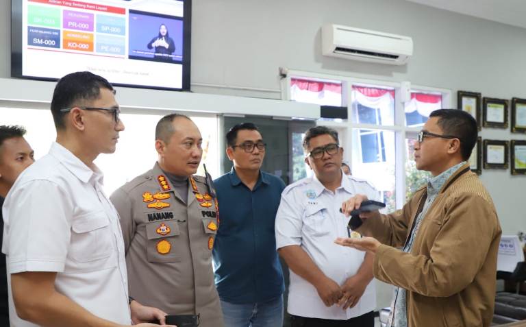 RBP Mabes Polri Pastikan Layanan Polresta Malang Kota Berdampak Positif