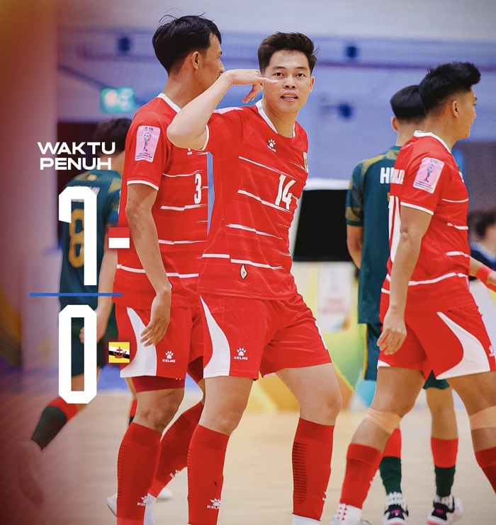 Timnas Futsal Indonesia Mengamuk Kalahkan Brunei Darussalam 7-0