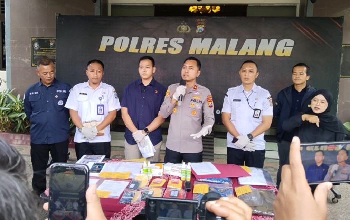 Polres Malang Bongkar Penipuan Berkedok Program UMKM, 2 Warga Kota Malang Diamankan