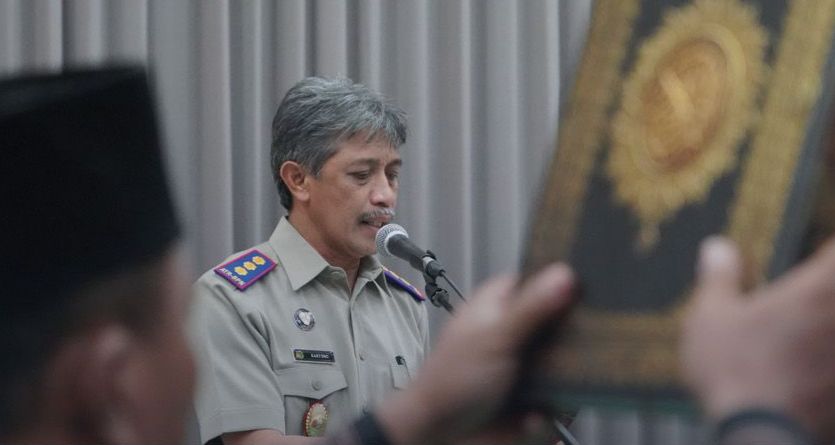 Kantor Pertanahan Surabaya Lantik dan Sumpah Panitia Ajudikasi PTSL