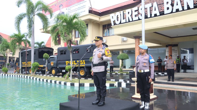 Kapolresta Banyuwangi Tegaskan Kesiapan Pengamanan Malam Tahun Baru 2026