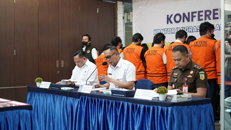 Perketat Penegakan Hukum Keimigrasian WNA, Imigrasi Batam Gelar Operasi Gabungan Wira Waspada 