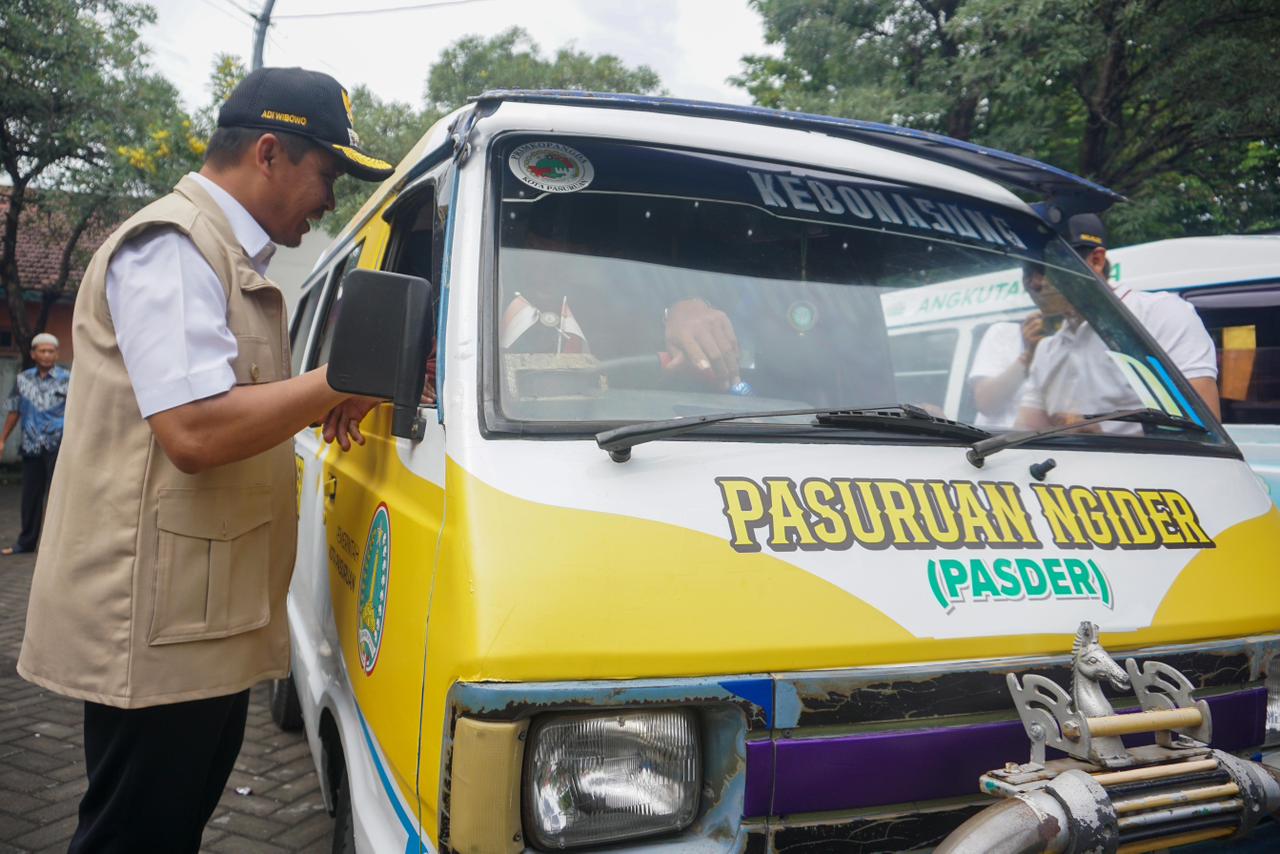Wali Kota Pasuruan Luncurkan Angkota Pasder, Dorong Optimalisasi Pariwisata Kota