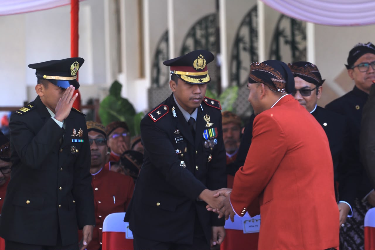Wakapolres Ngawi Hadiri Upacara Hari Jadi Ngawi ke-668, Perkuat Sinergitas Forkopimda 