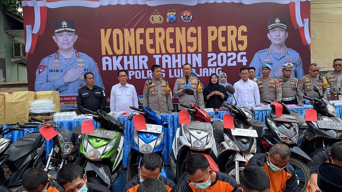 Inilah  Kinerja  Polres Lumajang Selama Tahun 2024, Judi Online Mendominasi