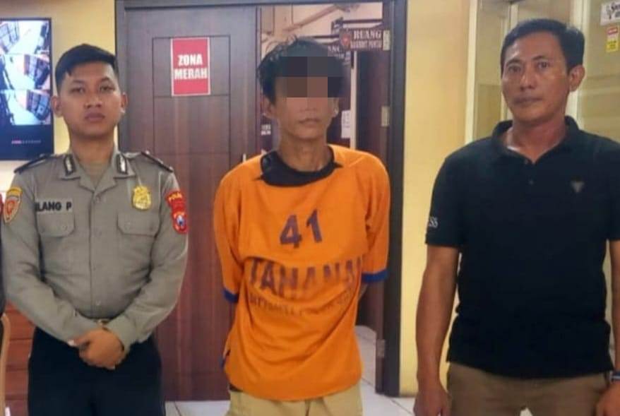 Ditinggal Teman, Pelaku Curanmor Kebalen Wetan Tertangkap Massa