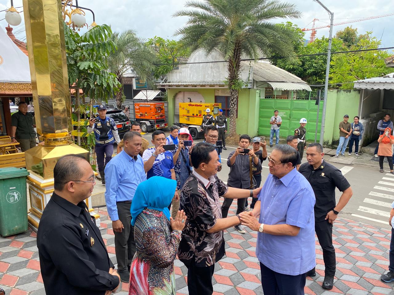 Kunjungi Kota Madiun, SBY Disambut Hangat Maidi