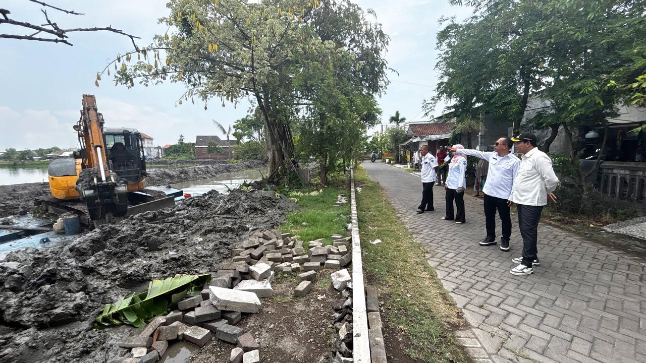 Antisipasi Banjir, Sidoarjo Genjot Normalisasi Sungai