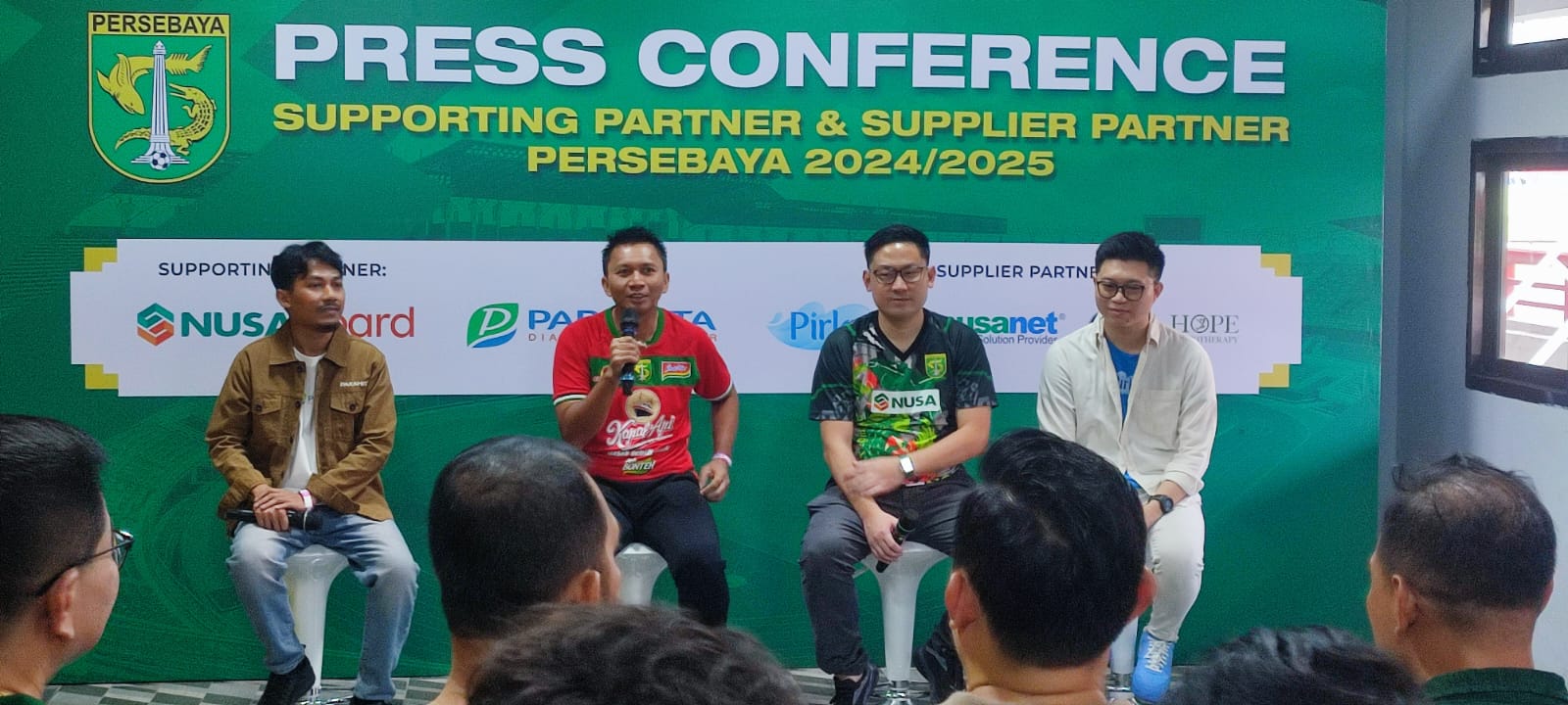 Jelang Laga Lawan PSS Sleman, Persebaya Umumkan Kerja Sama dengan 3 Supporting Partner dan 3 Supplier Partner