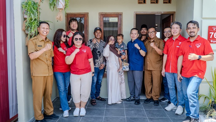 Puluhan Rumah Layak Huni Program DAK PPKT Diserahkan kepada Warga Desa Campurejo