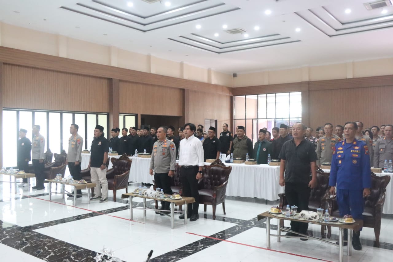 Siap Amankan 1 Suro Solidkan Satgas Pam Sentot Prawirodirjo di Kabupaten Sidoarjo