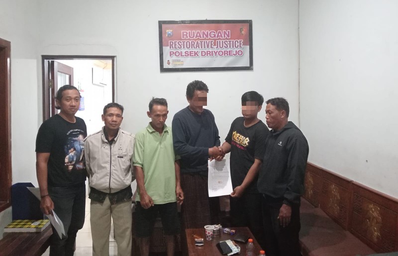 Salah Paham Disangka Curi Motor, Pemuda Asal Nganjuk Nyaris Dimassa Warga Driyorejo Gresik