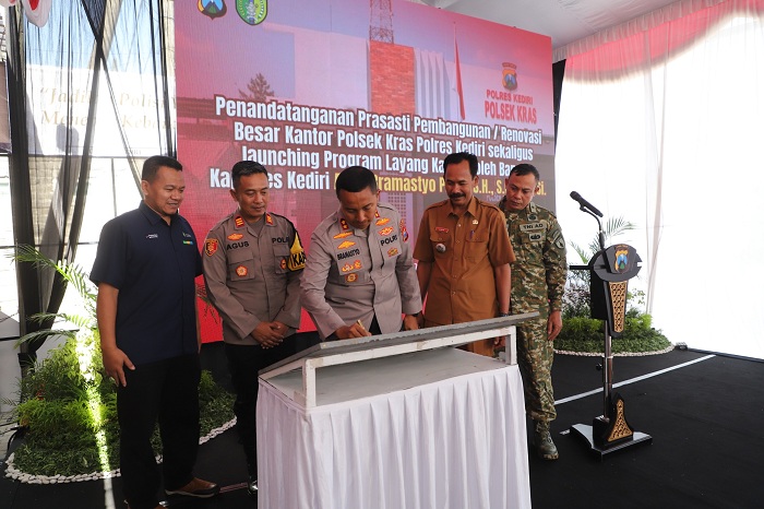 Wajah Baru Mapolsek Kras, Dorong Pelayanan Lebih Optimal untuk Masyarakat