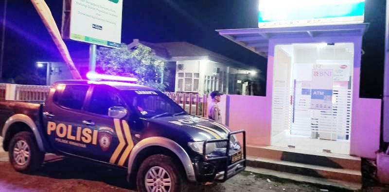 Cegah Tindak Kriminalitas, Polsek Kwanyar Rutin Patroli Akhir Pekan