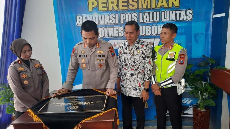 Kapolres Situbondo Resmikan Pos Lantas 12.0 Jelang Nataru