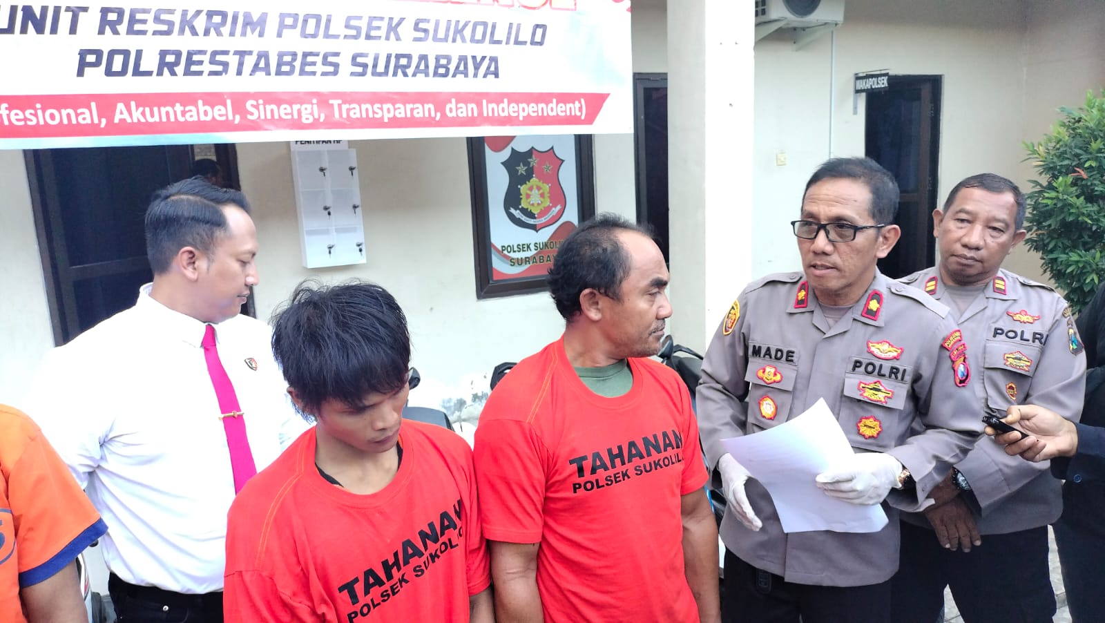 Sindikat Penadah Motor Curian Jaringan Surabaya-NTT Dibongkar 
