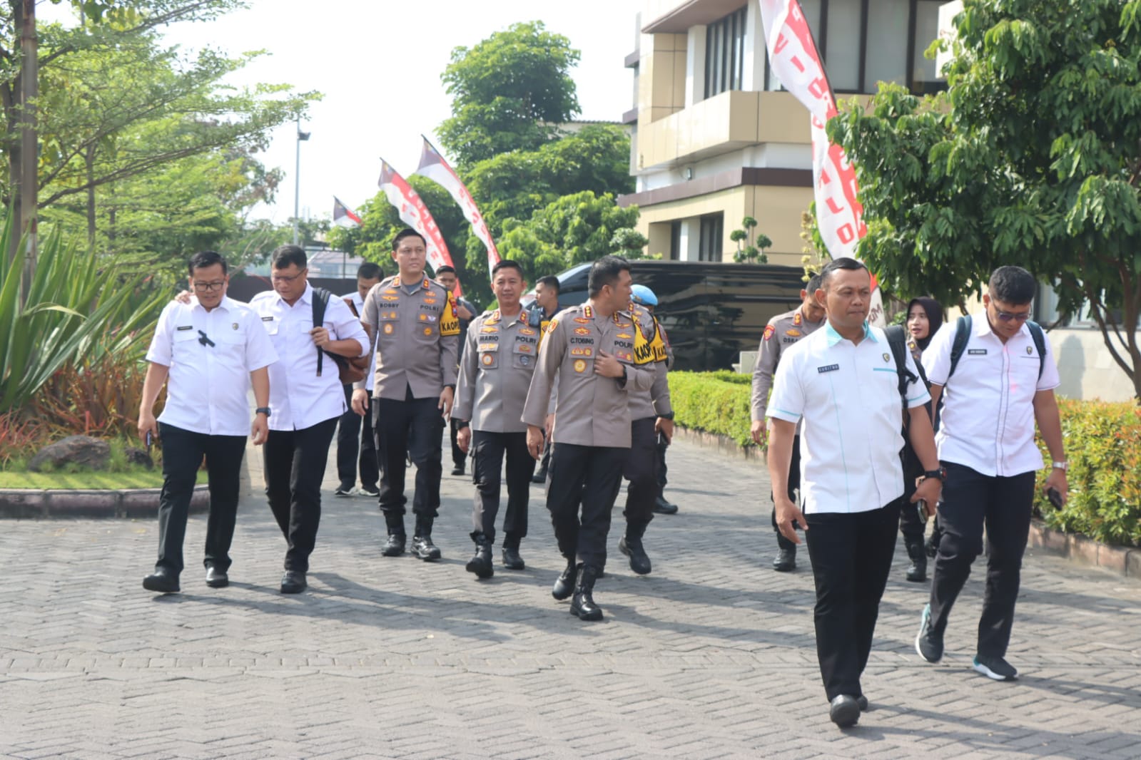 Kapolres Bojonegoro Dampingi Tim Itwasum Polri melaksanakan Audit Kinerja Tahap II TA 2024