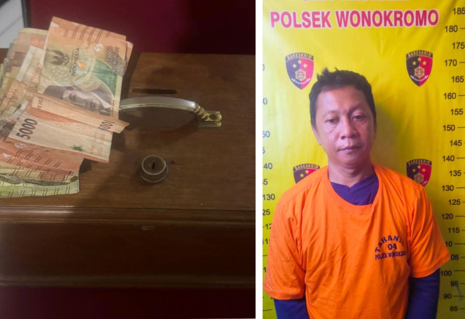 Terungkap Identitas Maling Kotak Amal di Musala Bratang Gede, Lancarkan Aksinya saat Jemaah Salat