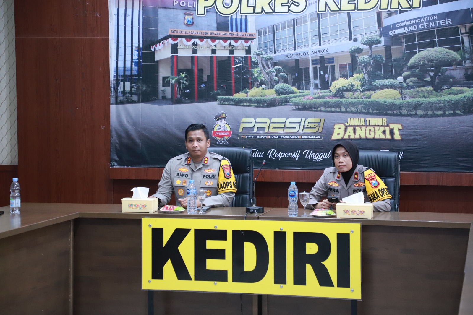 Zoom Meeting Pengarahan dan Penutupan Pembekalan Bhabinkamtibmas Kesiapan Pilkada