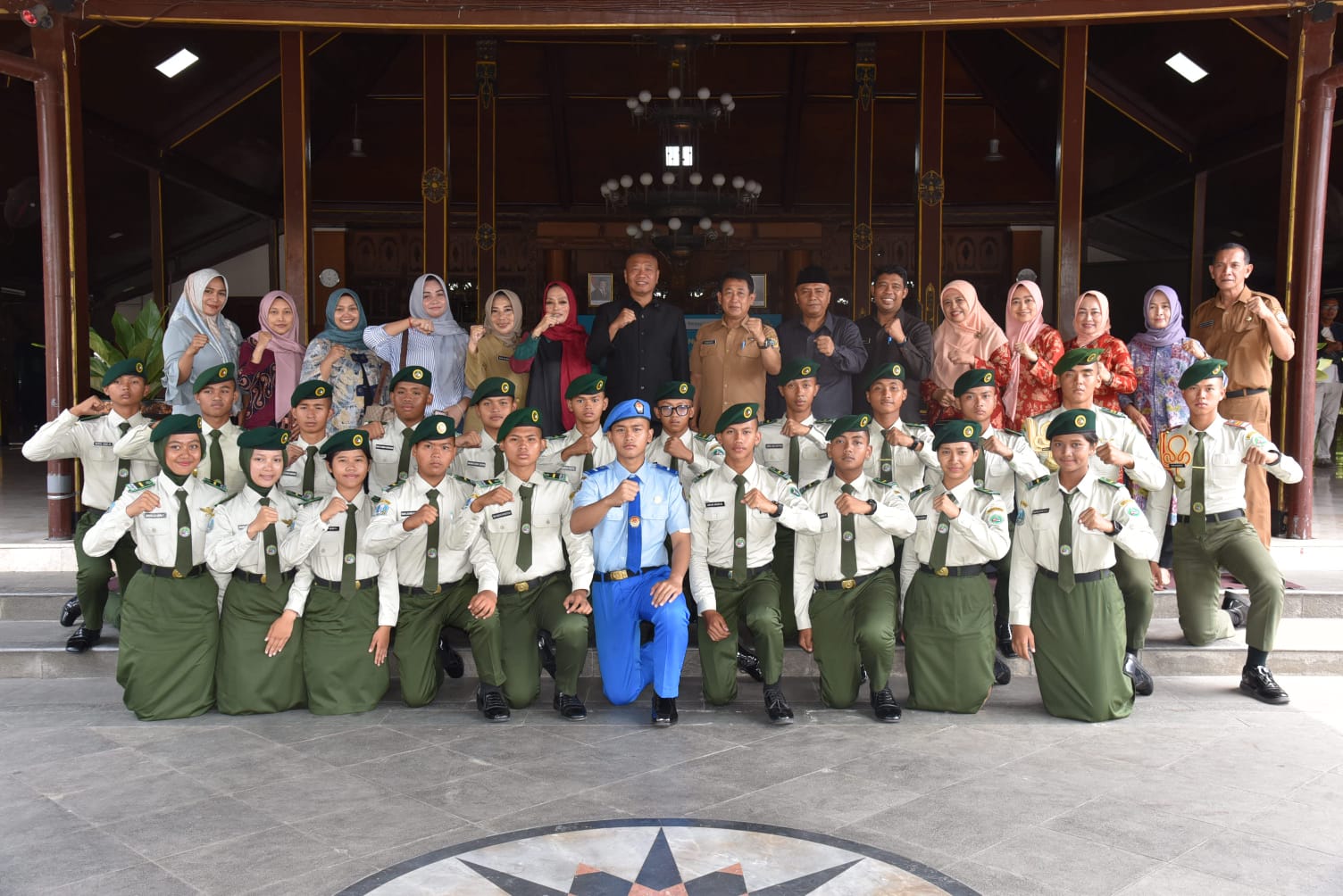 Bupati Tulungagung Sambut Hangat Kunjungan Taruna SMAN 5 Taruna Brawijaya dan SMAN Taruna Nala