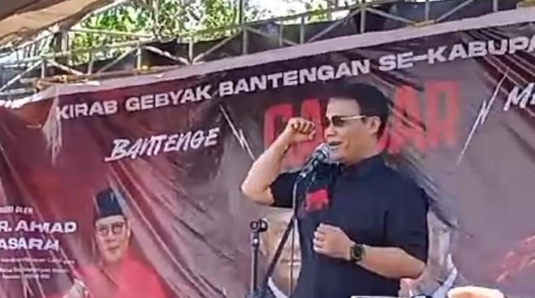 Jangan Lupakan Sejarah Pesan Moral Ahmad Basarah saat Menghadiri Parade Bantengan