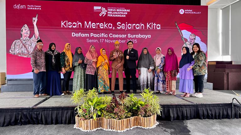 Dafam Pacific Caesar Surabaya Hadirkan Saksi Hidup 10 November: Baksos dan 'Staycation' Eksklusif Veteran 