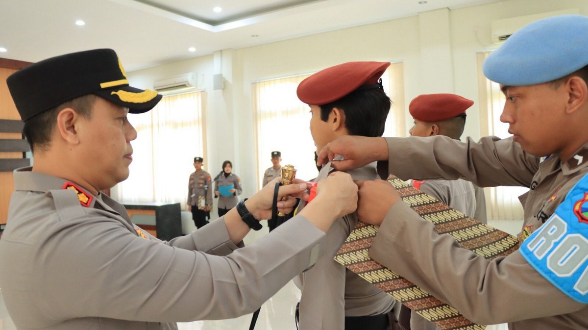 Terima Magang Taruna Akpol, Kapolres Gresik: Jangan Lakukan Pelanggaran Disiplin