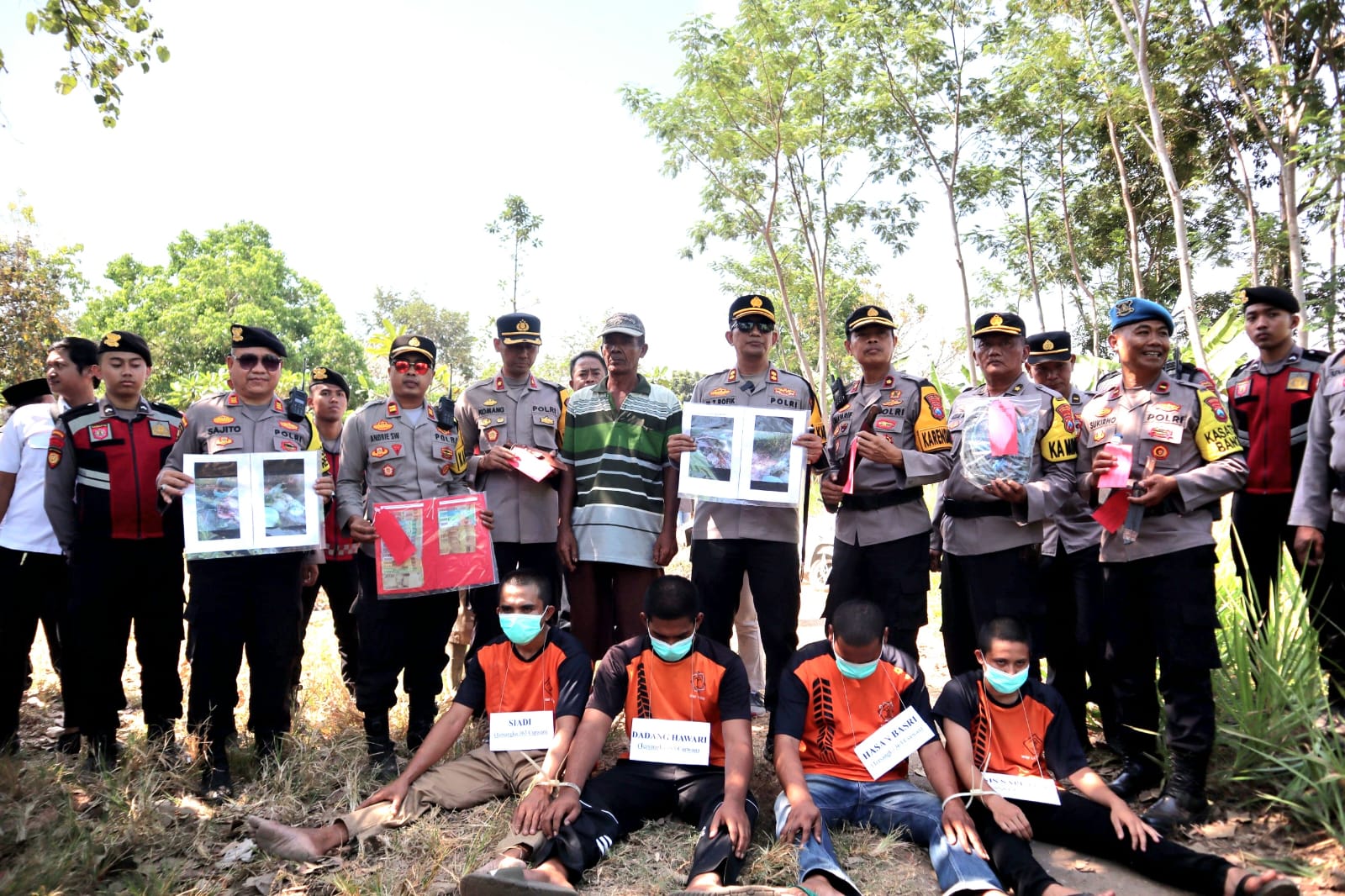 4 Komplotan Pencuri Kerbau di Lumajang Dibekuk, Daging Dijual Jutaan Rupiah