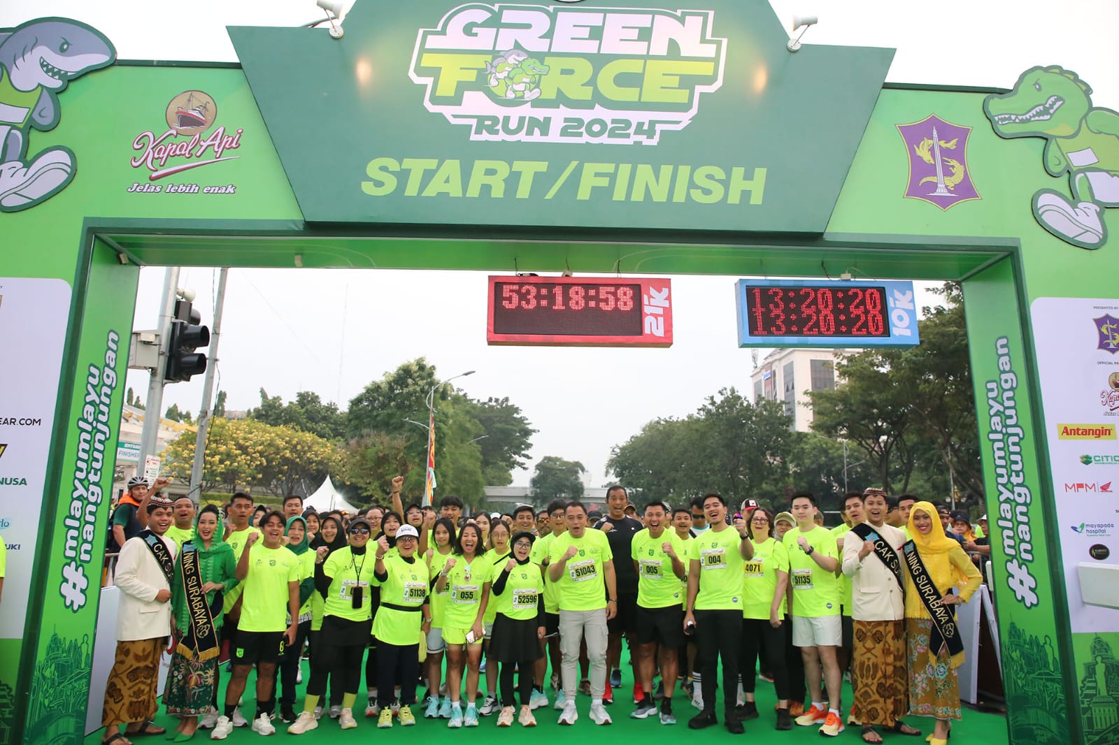Green Force Run 2024 Diikuti 3.500 Peserta dari Dalam dan Luar Negeri