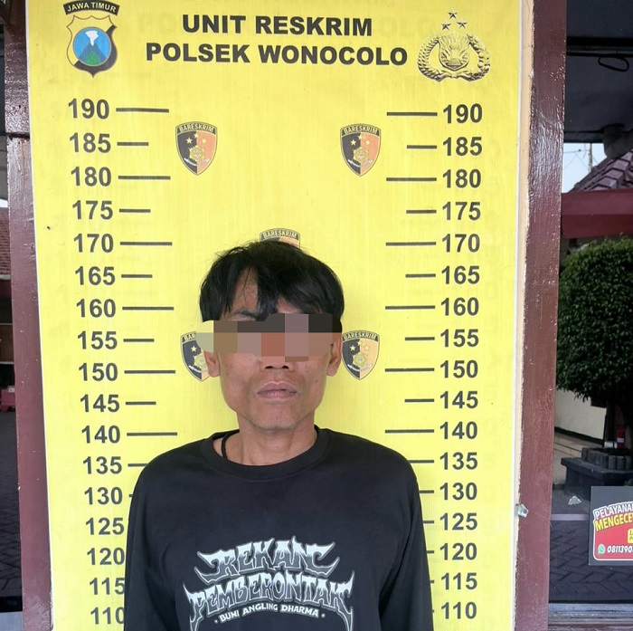 Lompat Pagar Rumah, Pencuri Tabung Gas dan Sepeda Ditangkap Polsek Wonocolo