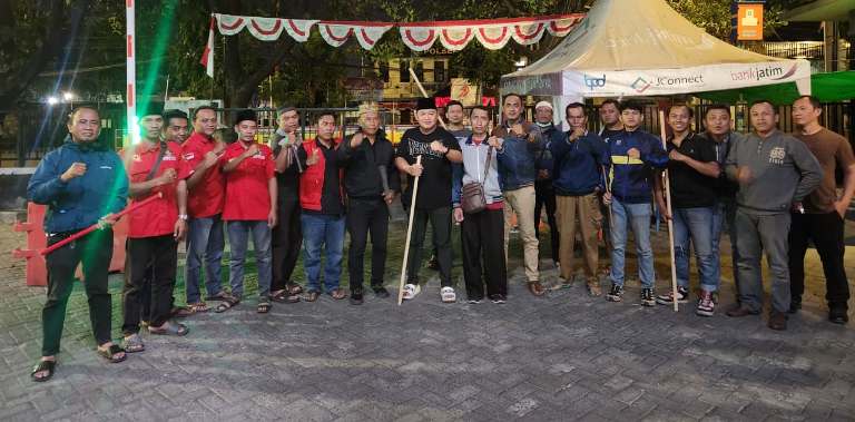 Warga dan Kepolisian Bersatu, Polres Pelabuhan Tanjung Perak Surabaya Bentuk Pam Swakarsa Jaga Kamtibmas