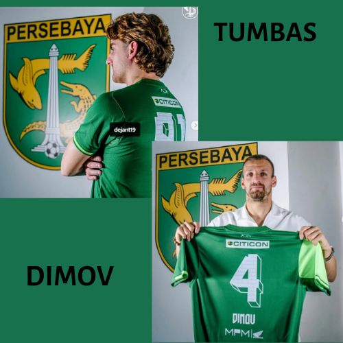 Tumbas-Dimov: Dua Pemain Eropa Diumumkan sebagai Penggawa Anyar Persebaya