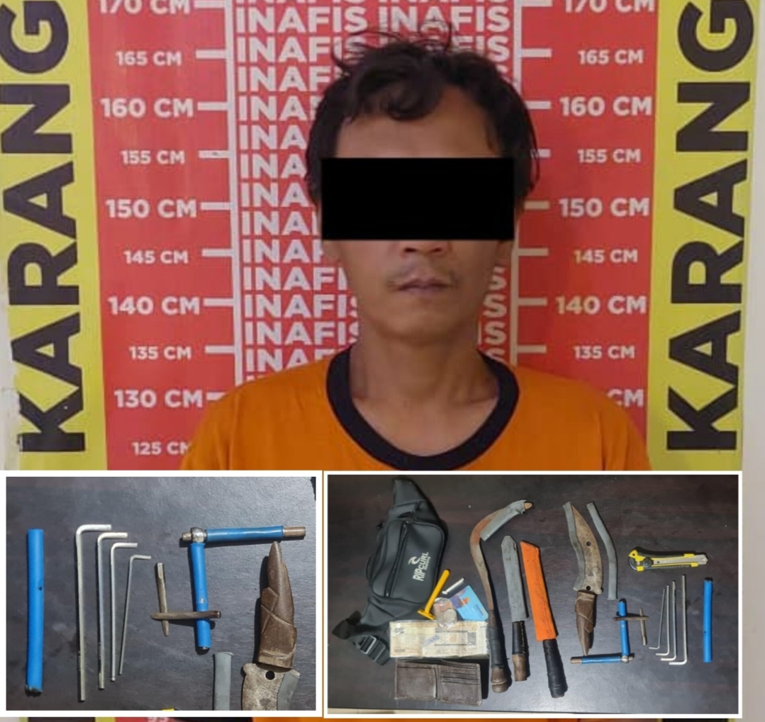 Terekam CCTV, Pelaku Curanmor Asal Pasuruan Diringkus Polres Malang