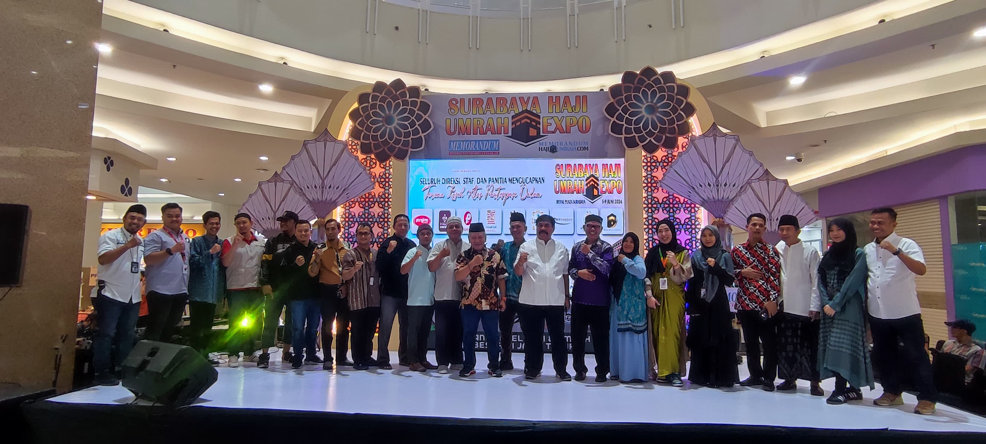 Pameran Surabaya Haji Umrah Expo Memorandum Ditutup dengan Sukses, Omzet Tembus Rp3,5 Miliar