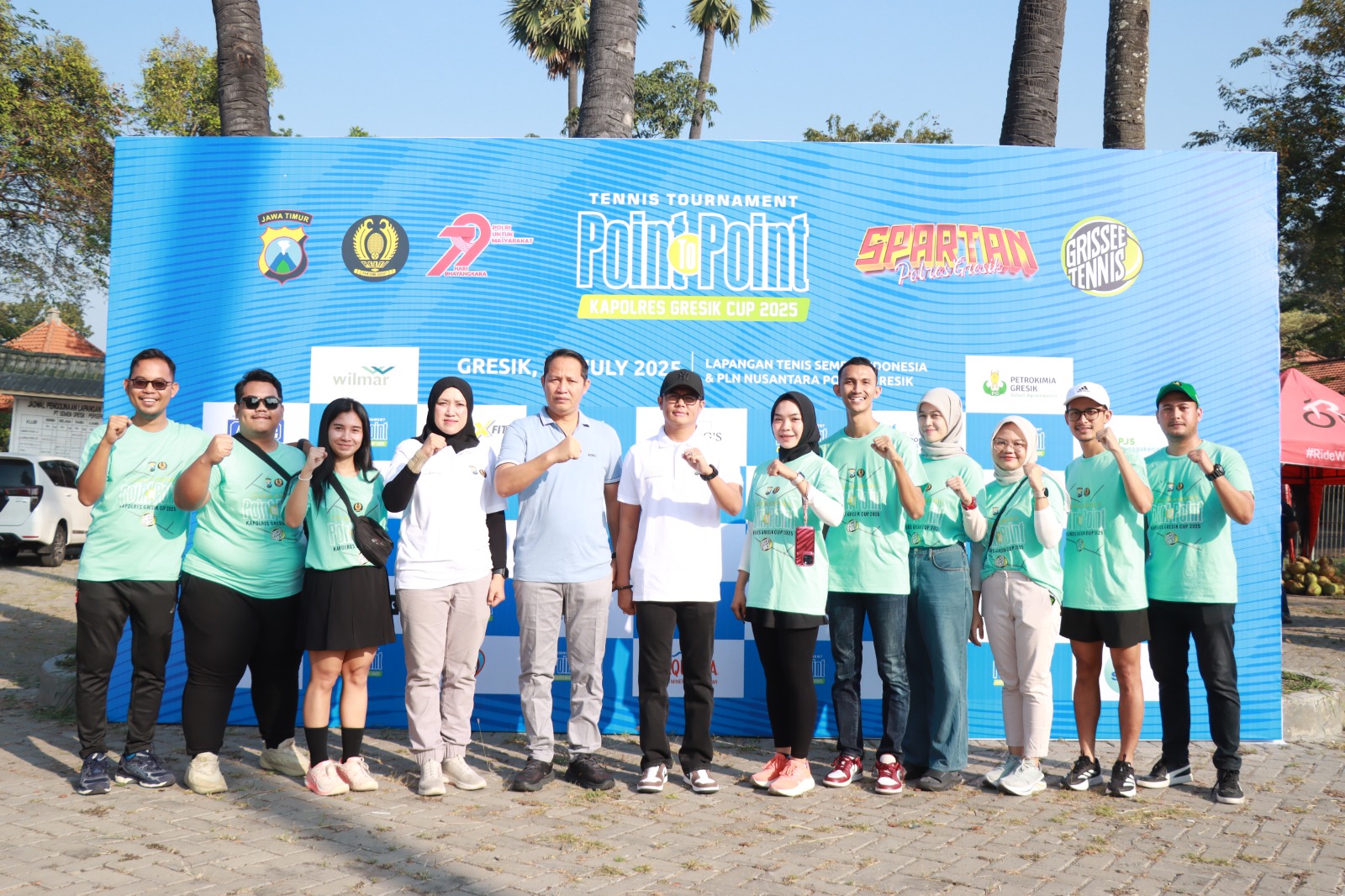 Kemeriahan Pembukaan Turnamen Tenis Kapolres Gresik Cup 2025: Jalin Sportivitas dan Silaturahmi