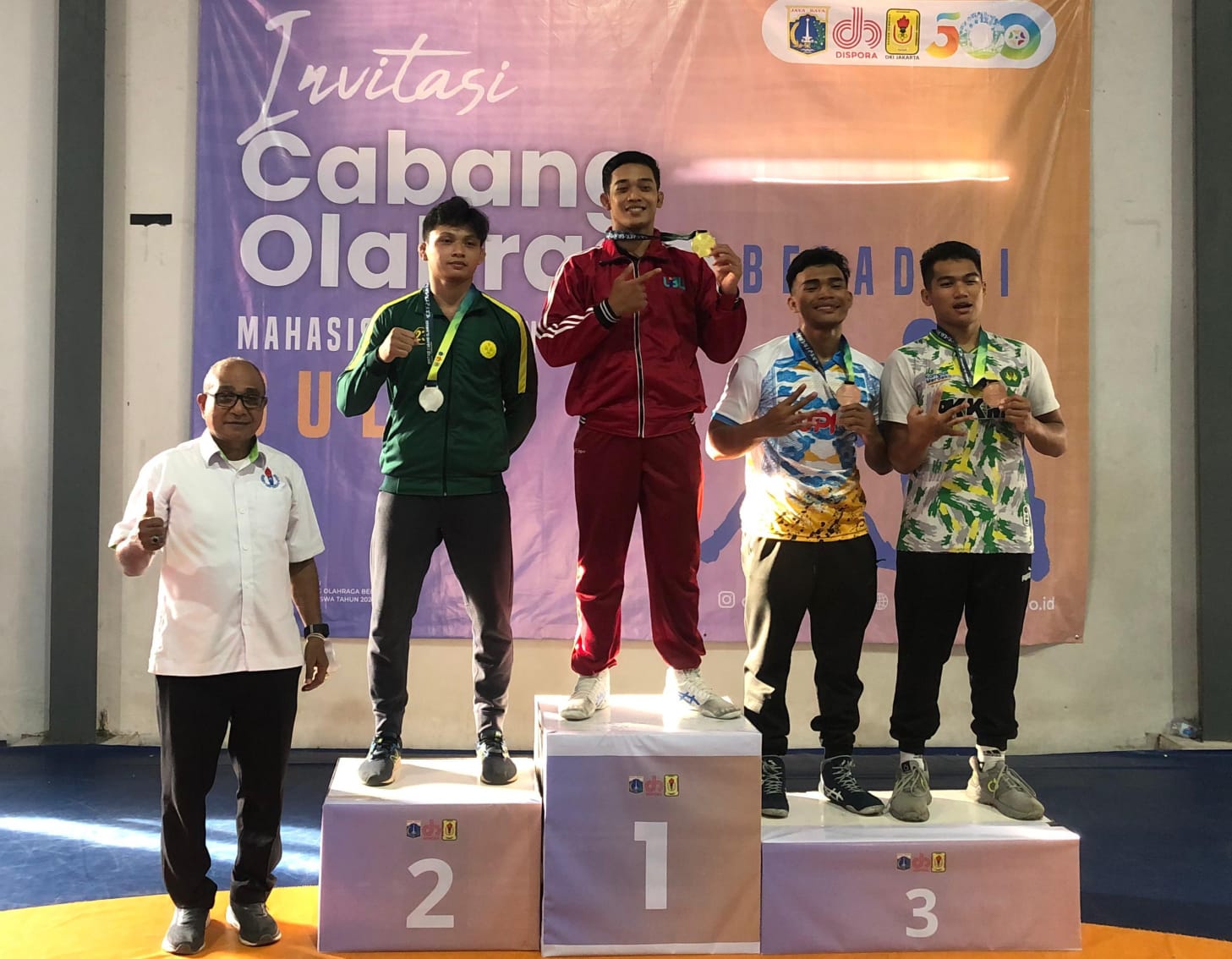 Mahasiswa UIBU Raih Emas Kejuaraan Nasional Bela Diri 2025