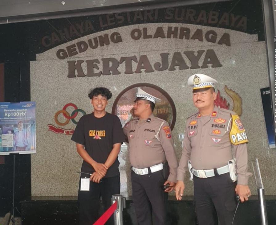 Polsek Mulyorejo Kawal Laga Basket Liga Mahasiswa, Pastikan Situasi Kondusif