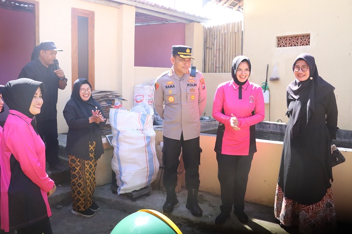 Bank Sampah Bhayangkari Polresta Banyuwangi Resmi Berdiri,  Perkuat Gerakan Hijau