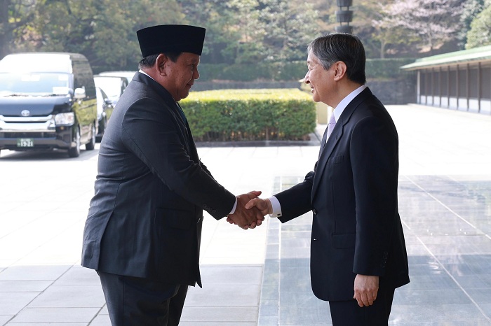 Pertemuan Hangat Prabowo dan Kaisar Naruhito Perkuat Kemitraan Indonesia-Jepang
