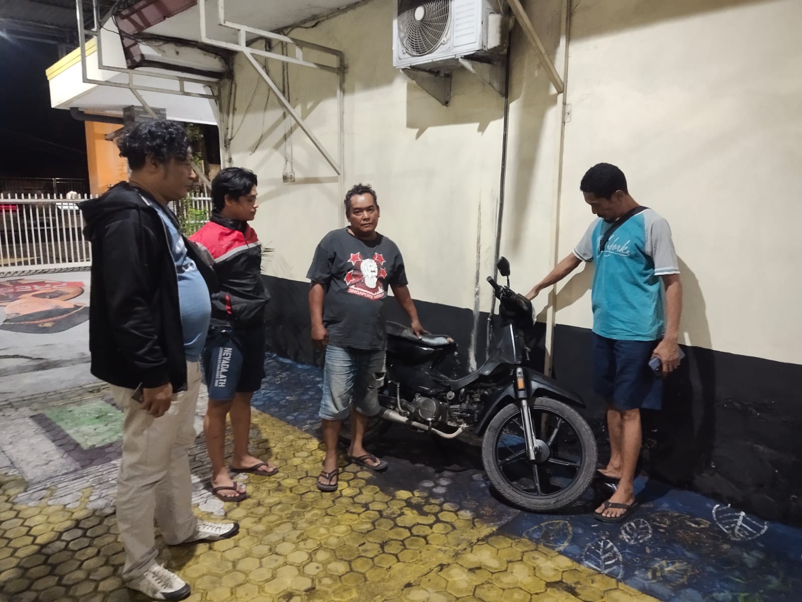 Polsek Cerme Ringkus Pencuri Motor Desa Gedangkulut