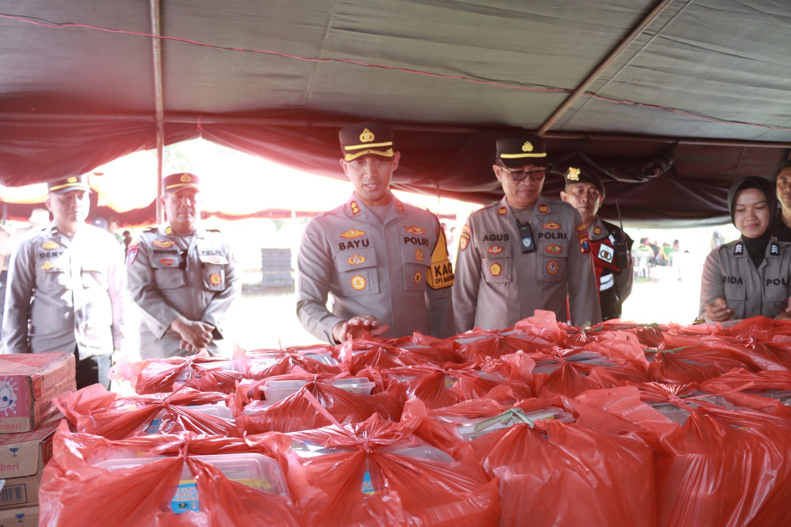 Polres Jember Sediakan Ribuan Paket Makanan Bergizi Gratis, Wujudkan Generasi Emas Indonesia