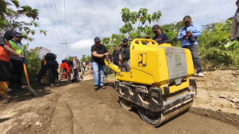 Jalan Rusak di Jipurapah Plandaan, Pemkab Jombang Anggarkan Rp 2 Miliar