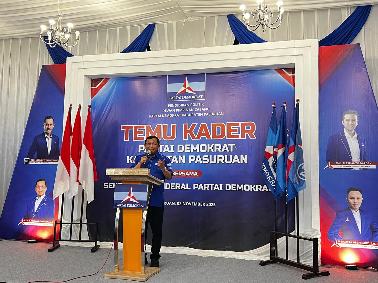 Sekjen Demokrat Herman Khaeron Ajak Kader se-Jatim Ceritakan Sukses Story Era SBY