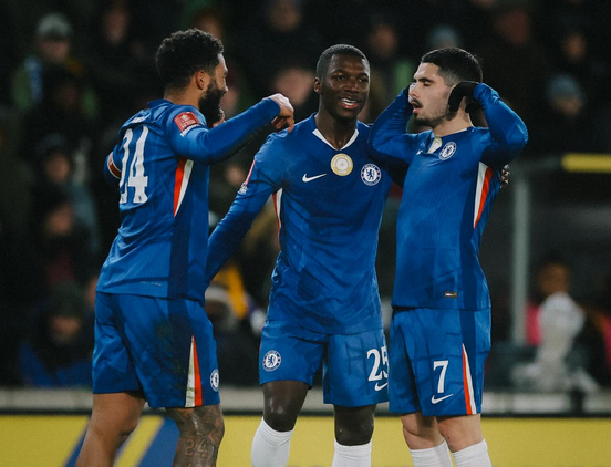 Neto Hattrick! Chelsea Hancurkan Hull 4-0 dan Melaju ke 16 Besar Piala FA
