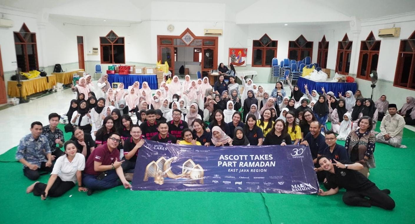 Wujud Kepedulian, Ascott Takes Part Ramadan Sasar Remaja Putri Jawa Timur